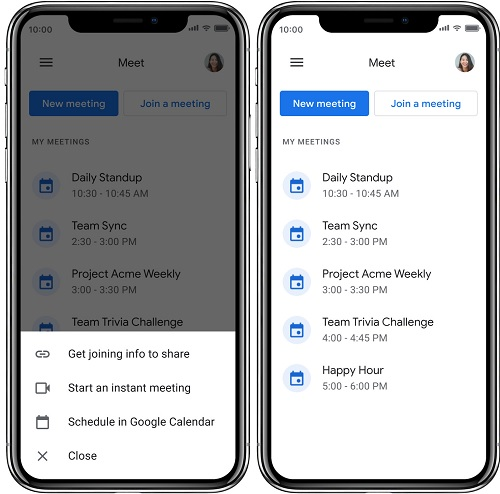 گوگل گوگل میت Google Meet Meet اندروید