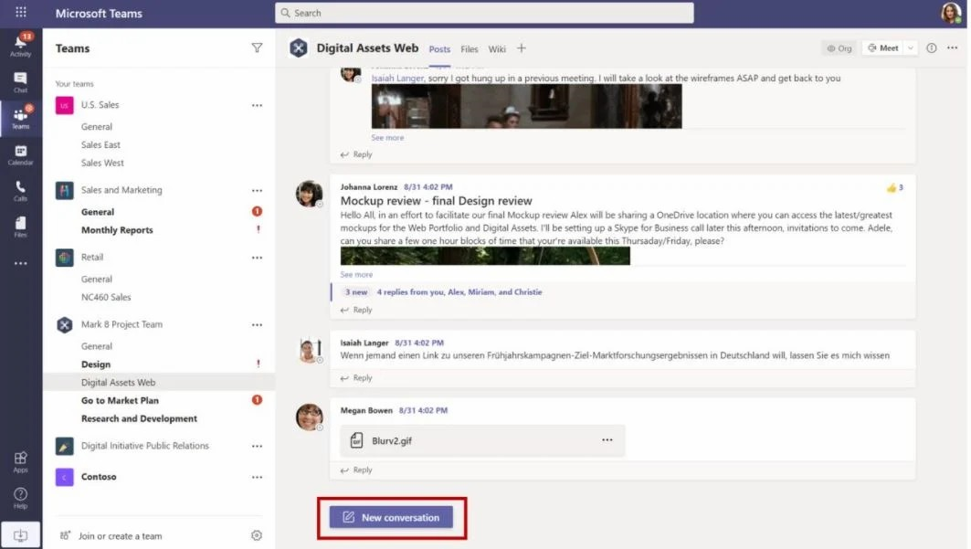 مایکروسافت مایکروسافت تیمز Microsoft Teams