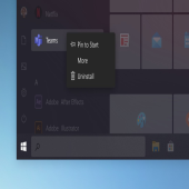 احتمال طراحی دسکتاپ ویندوز 10 با زبان Fluent WinUI