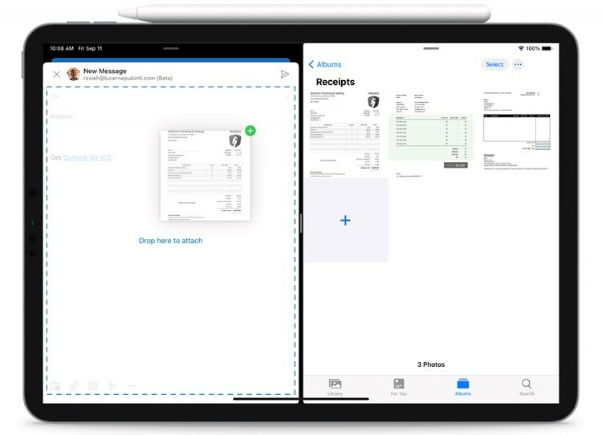 مایکروسافت Outlook iPadOS Microsoft Outlook سیستم عامل iPadOS