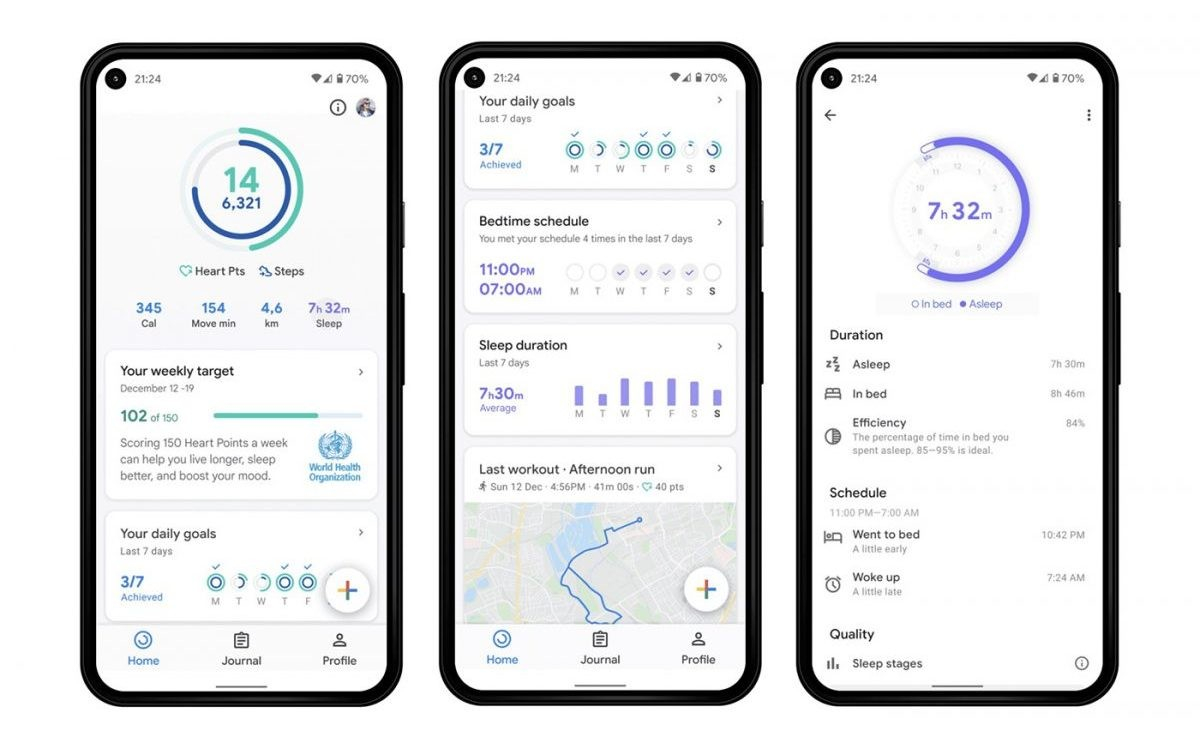 گوگل گوگل فیت WearOS Google Fit سیستم عامل WearOS