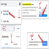 نحوه فعالسازی کدهای گوگل کروم برای آزمایش ویژگی های بتا