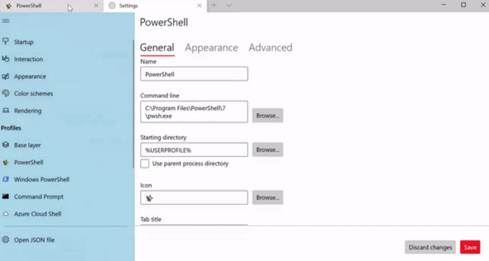 Windows Terminal ویندوز مایکروسافت ویندوز ترمینال
