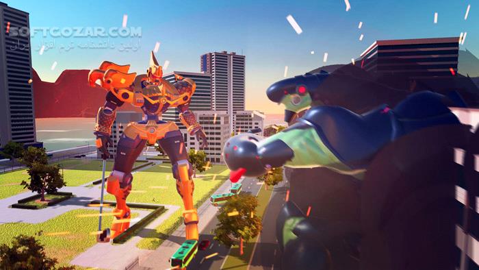 دانلود 100ft Robot Golf - دانلود بازی ربات گلف باز - سافت گذر