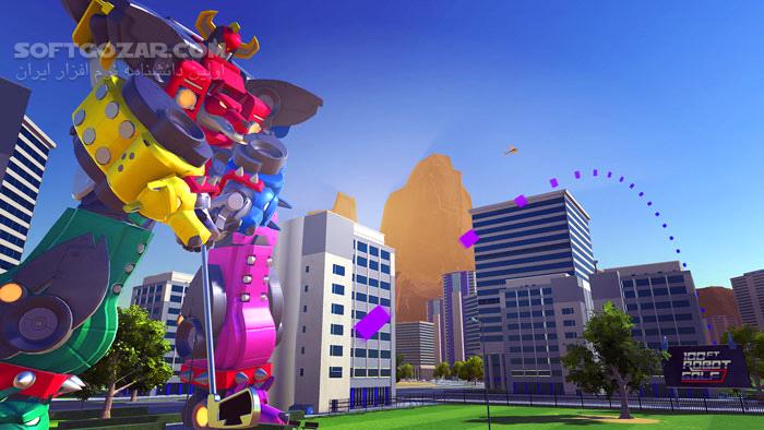 دانلود 100ft Robot Golf - دانلود بازی ربات گلف باز - سافت گذر