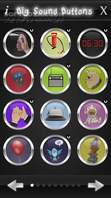 دانلود Pico Brothers Sound Buttons 1.00 for Symbian  - دانلود نرم افزار 101 صدای خاص با فشردن 101 دکمه با تصاویر مختلف برای سیمبین برای اندروید - سافت گذر