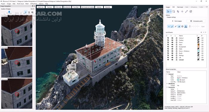 دانلود 3Dsurvey 2.18.1 - دانلود نقشه برداری - سافت گذر
