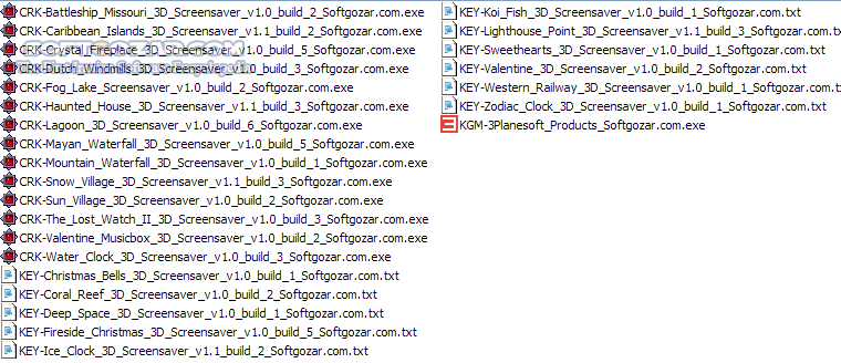دانلود 3Planesoft 3D Screensavers All in One 89 - دانلود اسکرین سیورهای سه بعدی و زیبای شرکت تری پلین سافت - سافت گذر