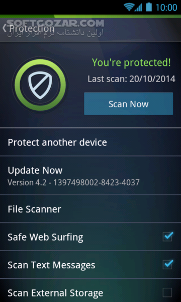 دانلود AVG AntiVirus 25.7.1 for Android +9.0 - دانلود آنتی ویروس ای وی جی برای اندروید - سافت گذر