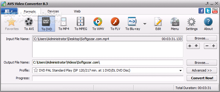 دانلود AVS Video Converter 14.0.2.21 - دانلود مبدل فرمت های مختلف ویدیوئی ای وی اس ویدیو کانورتر - سافت گذر