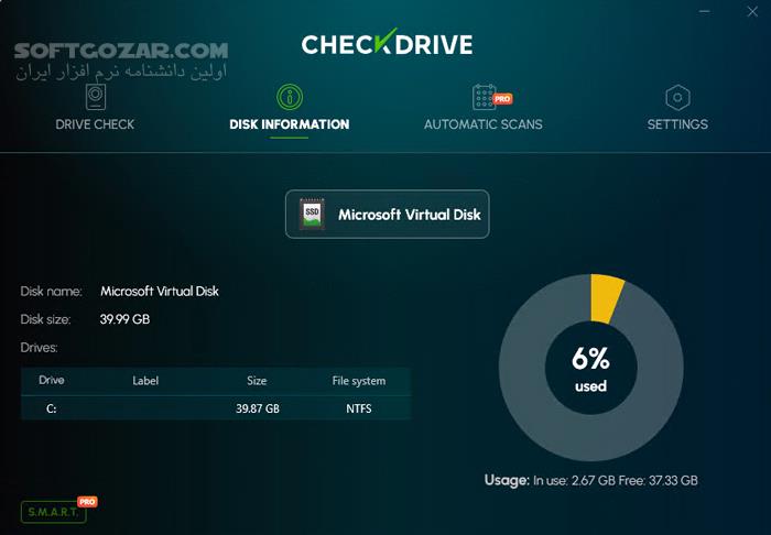 دانلود Abelssoft CheckDrive 2025 6.02 - دانلود عیب‌یابی و تعمیر هارد دیسک - سافت گذر