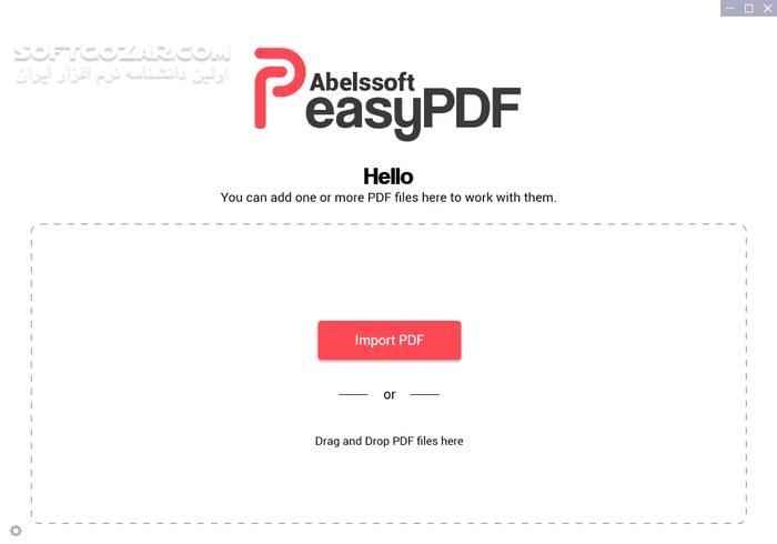 دانلود Abelssoft Easy PDF 2026 v7.0.63033 - دانلود ویرایش پی‌دی‌اف - سافت گذر