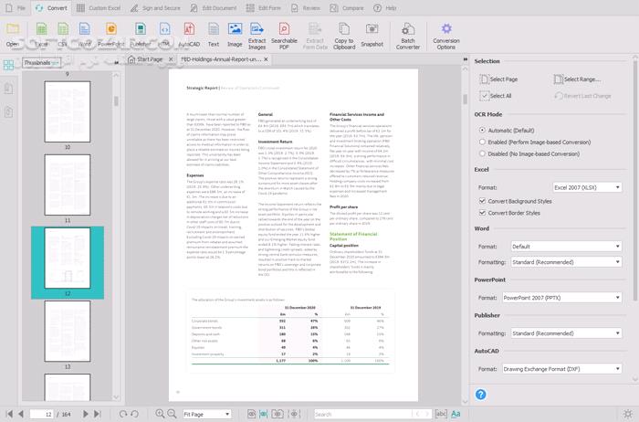 دانلود Able2Extract Professional 19.0.3.0 - دانلود نرم افزار ساخت و ویرایش فایل پی دی اف - سافت گذر