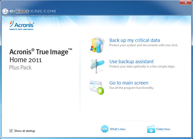دانلود Acronis True Image 29.2.1 Build 41736 - دانلود پشتیبان گیری اکرونیس - سافت گذر