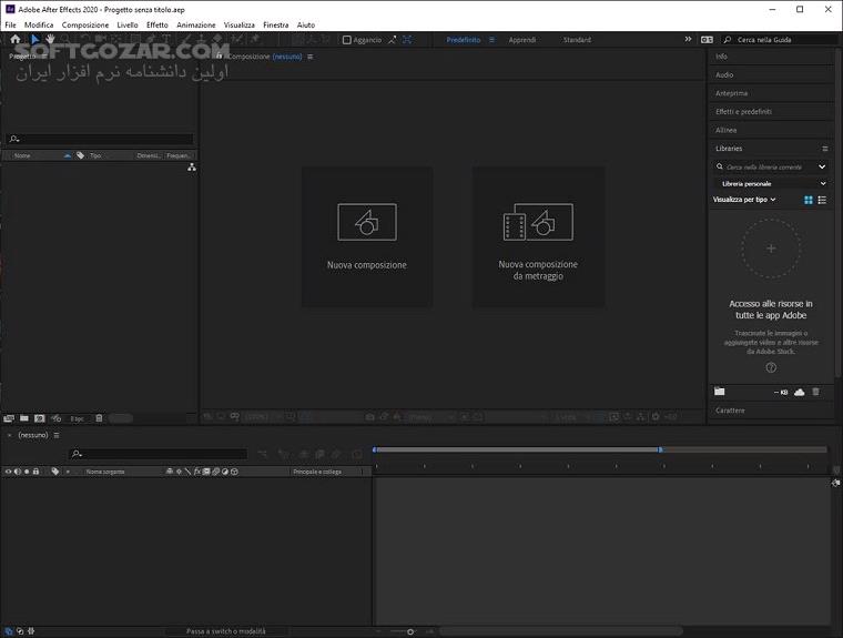 Adobe After Effects 2024 24 0 0 55 2023 2022 2021 2020 macOS تصاویر نرم افزار  - سافت گذر