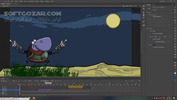 دانلود Adobe Animate 2024 24.0.3.19 / 2023 / 2022 / 2021 / 2020 / macOS - دانلود ادوبی انیمیت - سافت گذر
