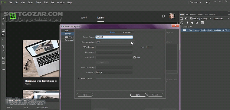 Adobe Dreamweaver 2021 21 3 2020 macOS تصاویر نرم افزار  - سافت گذر