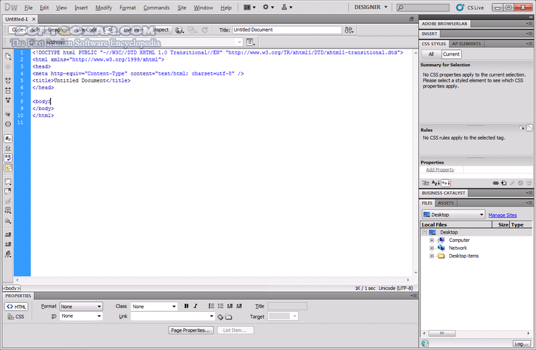 دانلود Adobe Dreamweaver CS5.5 11.5.0.5315 + Portable - دانلود دریم ویور - سافت گذر