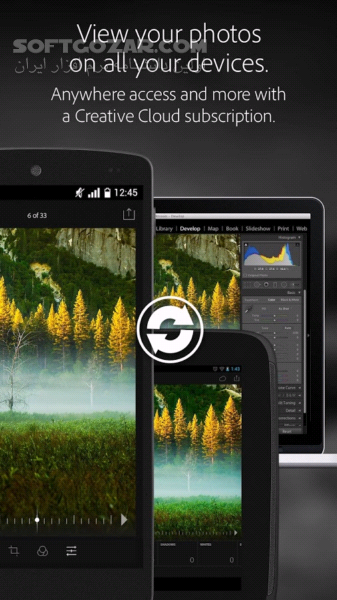 دانلود AdobePhotoshop Lightroom 9.4.2 for Android +4.1 - دانلود فتوشاپ لایت روم برای اندروید - سافت گذر