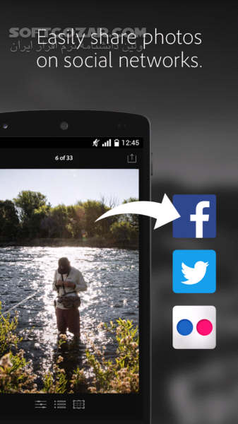دانلود AdobePhotoshop Lightroom 9.4.2 for Android +4.1 - دانلود فتوشاپ لایت روم برای اندروید - سافت گذر