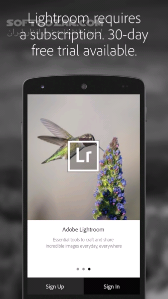 دانلود AdobePhotoshop Lightroom 9.4.2 for Android +4.1 - دانلود فتوشاپ لایت روم برای اندروید - سافت گذر