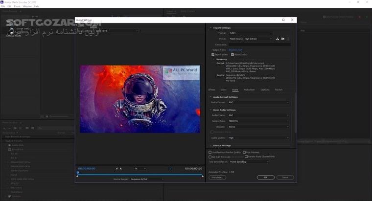 دانلود Adobe Media Encoder 2025 25.0 / 2024 / 2023 / 2022 / 2021 / 2020 / macOS - دانلود ادوب مدیا انکودر - سافت گذر