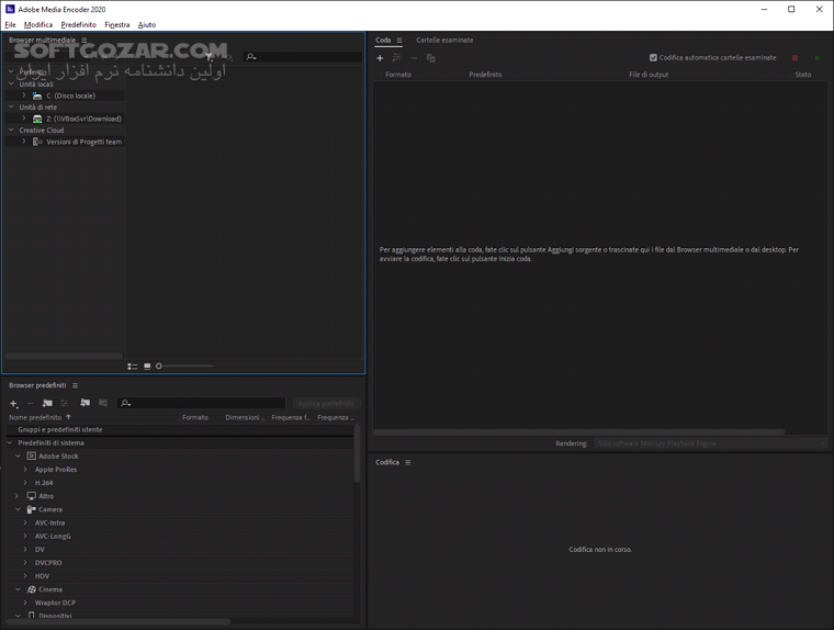 دانلود Adobe Media Encoder 2025 25.0 / 2024 / 2023 / 2022 / 2021 / 2020 / macOS - دانلود ادوب مدیا انکودر - سافت گذر