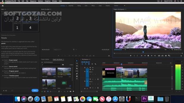 دانلود Adobe Premiere Pro 2025 25.0 / 2024 / 2023 / 2022 / 2021 / 2020 / Rush 2.8.0.8 / macOS - دانلود ادوب پریمیر - سافت گذر