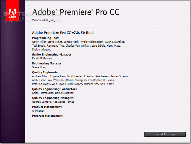 Adobe Premiere Pro CC 7 0 0 2014 v8 0 0 Build 169 تصاویر نرم افزار  - سافت گذر