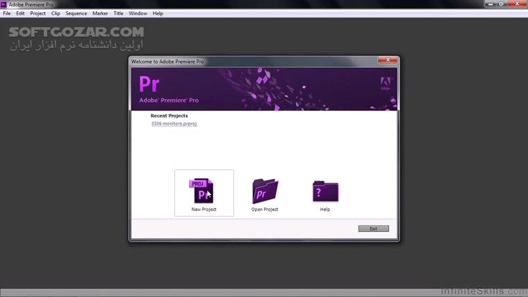 دانلود InfiniteSkills – Adobe Premiere Pro CC Training Video - دانلود فیلم آموزش ادوبی پریمیر پرو سی سی - سافت گذر