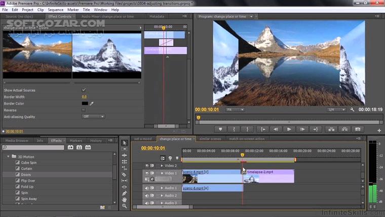 دانلود InfiniteSkills – Adobe Premiere Pro CC Training Video - دانلود فیلم آموزش ادوبی پریمیر پرو سی سی - سافت گذر
