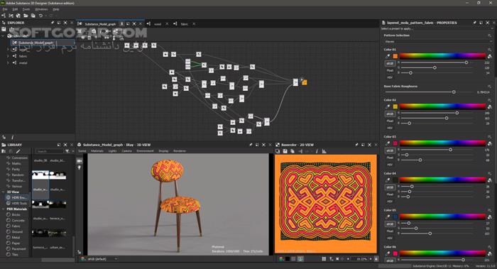 دانلود Adobe Substance 3D Designer 14.0.2.8324 - دانلود ساخت تکسچر - سافت گذر