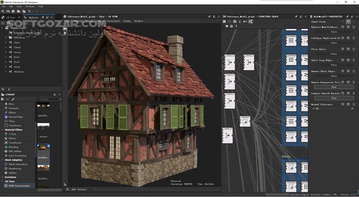 دانلود Adobe Substance 3D Designer 14.0.2.8324 - دانلود ساخت تکسچر - سافت گذر
