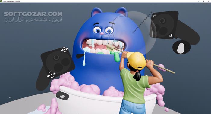 دانلود Adobe Substance 3D Modeler 1.15.0 - دانلود مدلسازی سه بعدی - سافت گذر