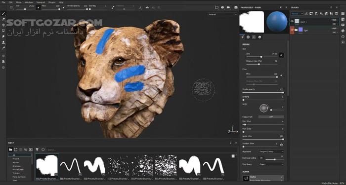 دانلود Adobe Substance 3D Painter 10.1.0 - دانلود نقاشی سه بعدی - سافت گذر