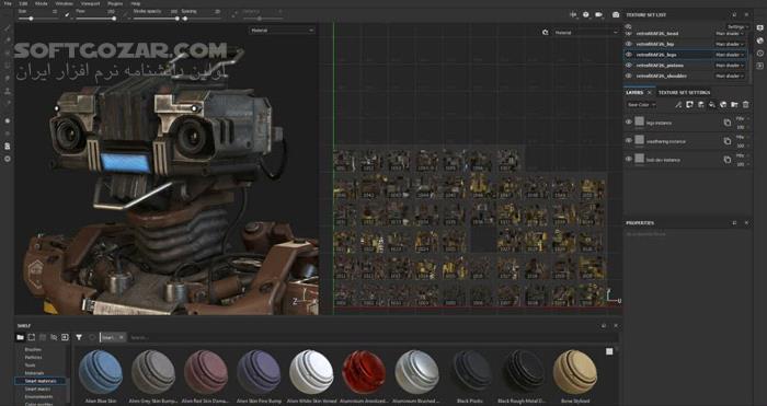 دانلود Adobe Substance 3D Painter 10.1.0 - دانلود نقاشی سه بعدی - سافت گذر