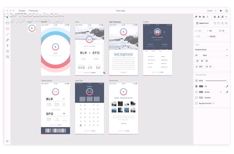 دانلود Adobe XD 57.1.12 / macOS 44.0.12 - دانلود ادوب ایکس دی - سافت گذر