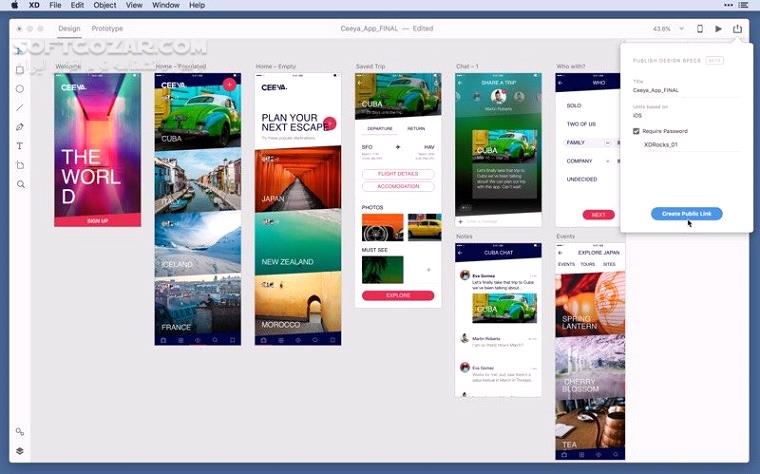 دانلود Adobe XD 57.1.12 / macOS 44.0.12 - دانلود ادوب ایکس دی - سافت گذر
