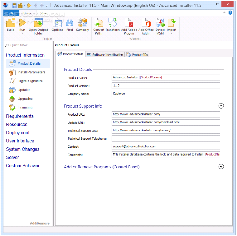 دانلود Advanced Installer Architect 22.2 - دانلود ساخت نصاب نرم افزار ساخت فایل ستاپ نرم افزار - سافت گذر