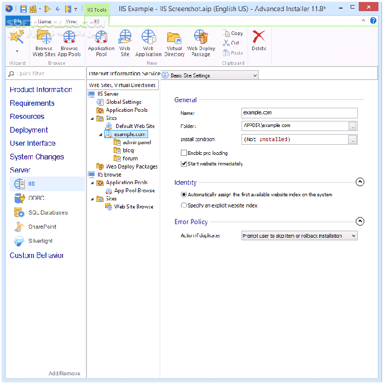 دانلود Advanced Installer Architect 22.2 - دانلود ساخت نصاب نرم افزار ساخت فایل ستاپ نرم افزار - سافت گذر