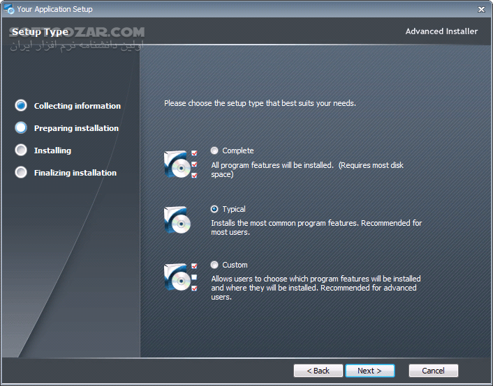 دانلود Advanced Installer Architect 22.2 - دانلود ساخت نصاب نرم افزار ساخت فایل ستاپ نرم افزار - سافت گذر