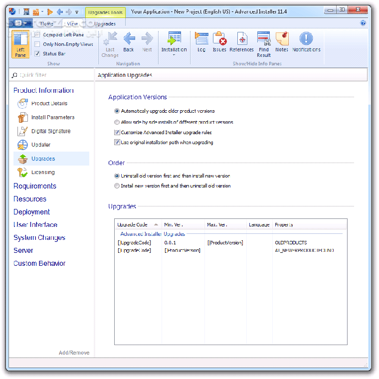 دانلود Advanced Installer Architect 22.2 - دانلود ساخت نصاب نرم افزار ساخت فایل ستاپ نرم افزار - سافت گذر