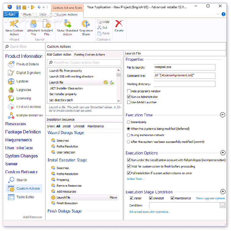 دانلود Advanced Installer Architect 22.2 - دانلود ساخت نصاب نرم افزار ساخت فایل ستاپ نرم افزار - سافت گذر