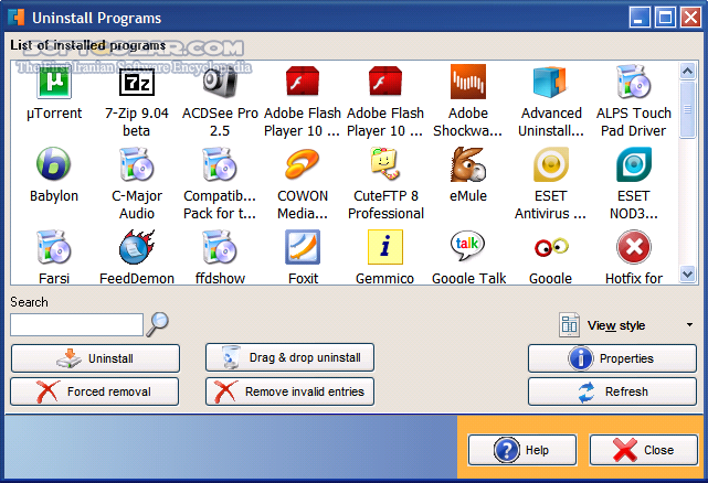 دانلود Advanced Uninstaller PRO 13.26.0.68 - دانلود حذف برنامه های ویندوز ادونس آنیستالر - سافت گذر