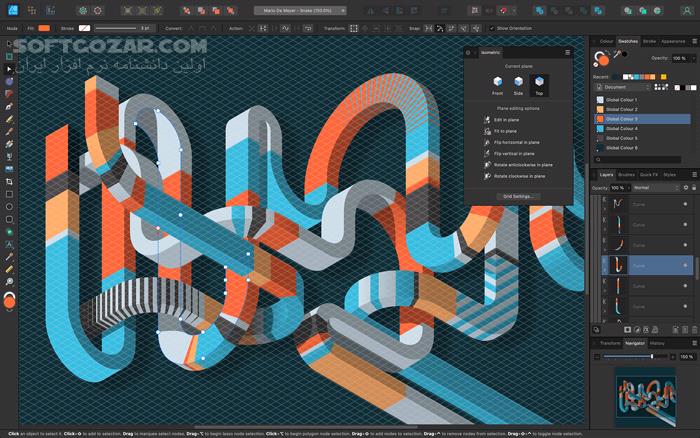 دانلود Affinity Designer 2.5.5.2636 - دانلود طراحی گرافیک برداری - سافت گذر