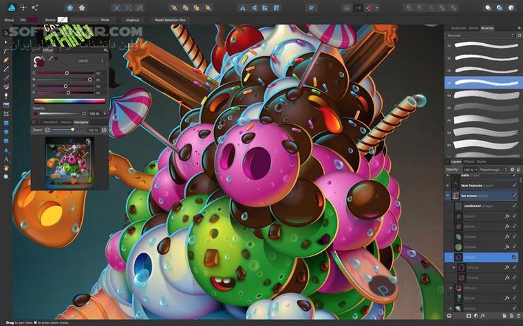 دانلود Affinity Photo 2.5.5.2636 / macOS - دانلود روتوش عکس افینیتی فوتو - سافت گذر