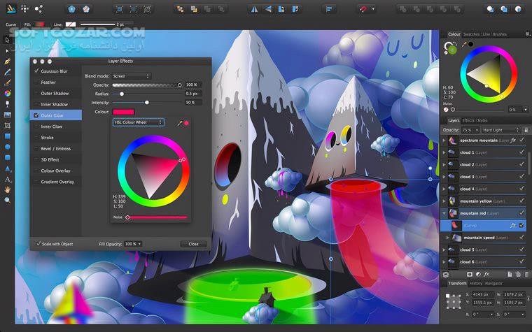 دانلود Affinity Photo 2.5.5.2636 / macOS - دانلود روتوش عکس افینیتی فوتو - سافت گذر