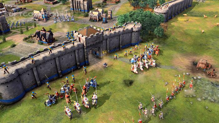 دانلود Age of Empires IV: Anniversary Edition – Knights of Cross and Rose - دانلود بازی عصر فرمانروایان 4 - سافت گذر
