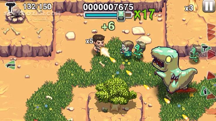 دانلود Age of Zombies 1.2.82 for Android +2.3 - دانلود بازی عصر زامبی ها برای اندروید - سافت گذر