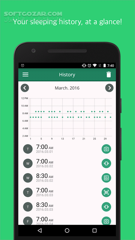 دانلود Alarmy (Sleep If U Can) – Pro 5.15.07 for Android +3.0 - دانلود بهترین آلارم و ساعت اندروید برای اندروید - سافت گذر